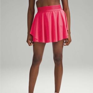 lululemon athletica Vibrant Pink court rival Skirt